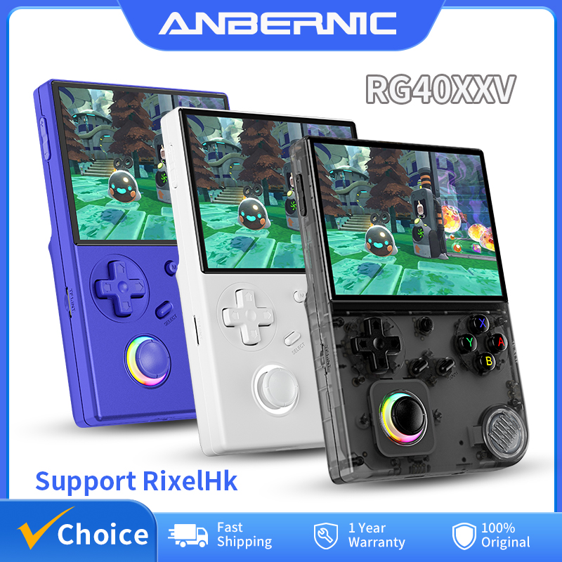 Retro Gaming Emulator Console - ANBERNIC RG40XXV ريترو وحدة تحكم بجهاز