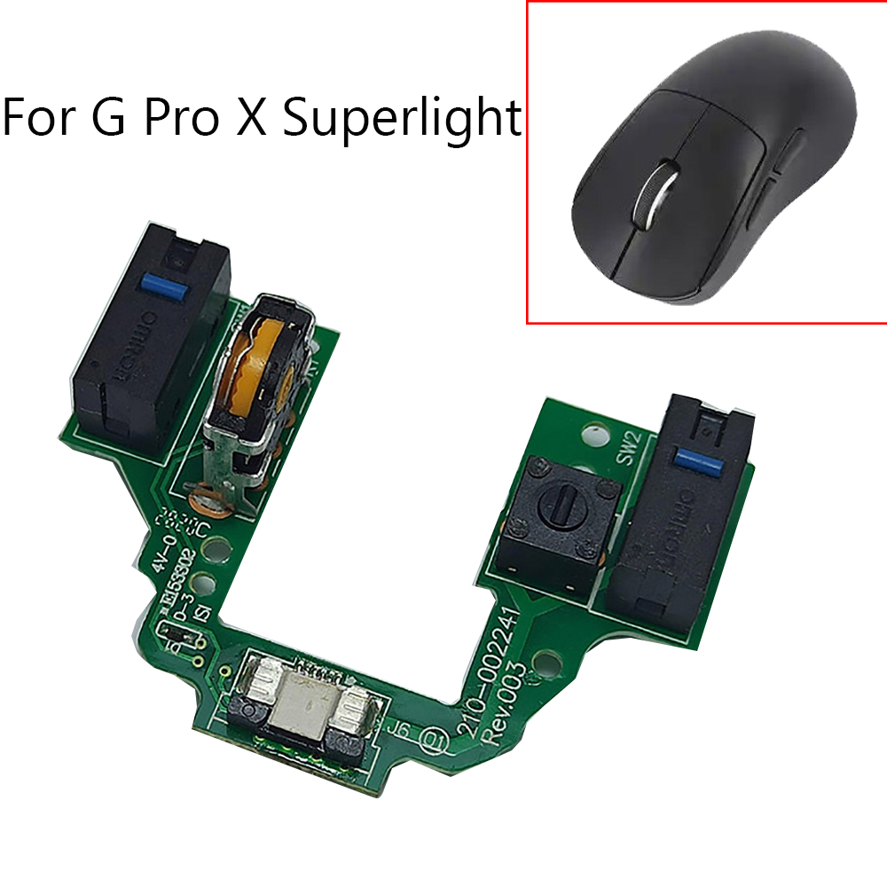 Logitech Mouse G Pro X Superlight - قطع غيار بديلة لأزرار الماوس ولوحة