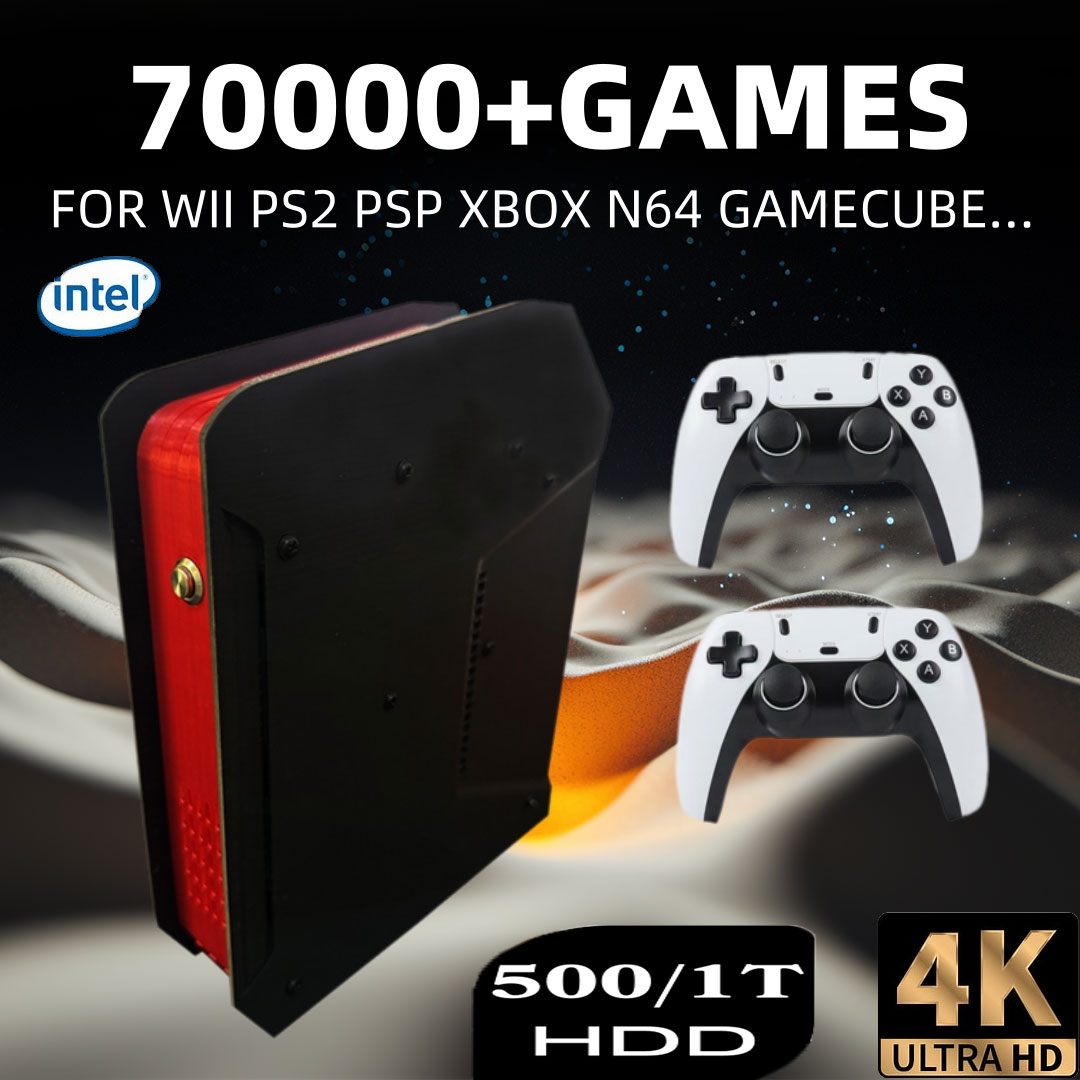 Retro Gaming Mini Pc - وحدة تحكم ألعاب فيديو X4 ريترو
