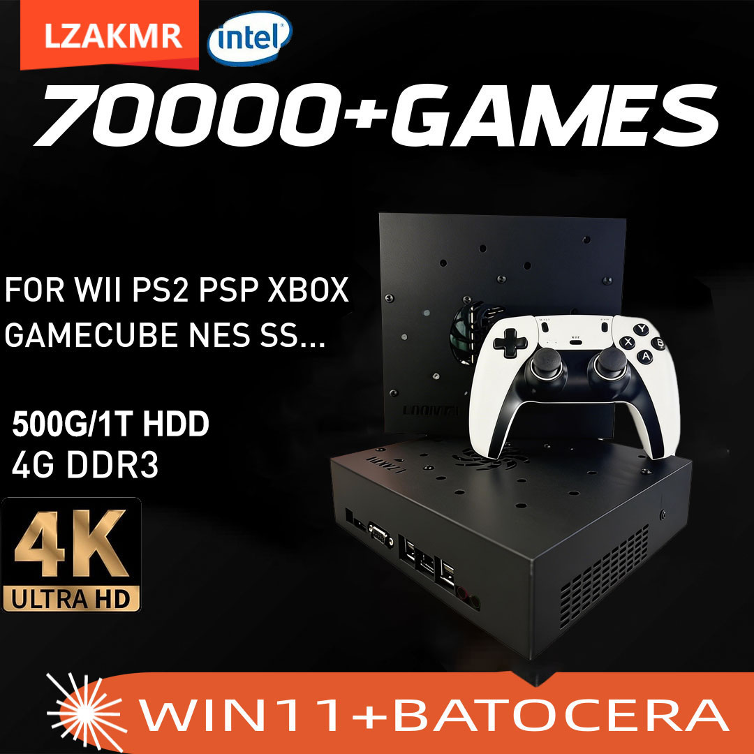 Retro Gaming Mini Pc - جهاز ألعاب فائق X8 Pro مع