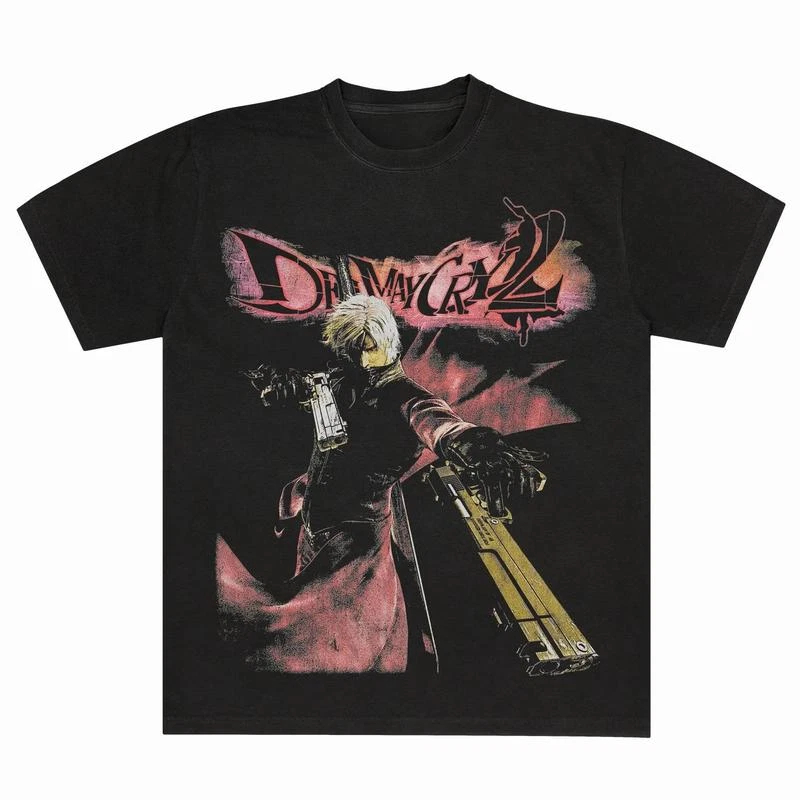 Retro Gaming T Shirt - تي شيرت ديفل ماي كراي 2