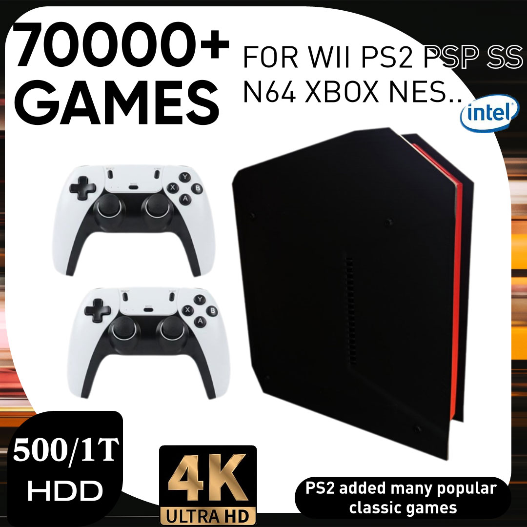 Retro Gaming Mini Pc - جهاز ألعاب فيديو ريترو X4 مع