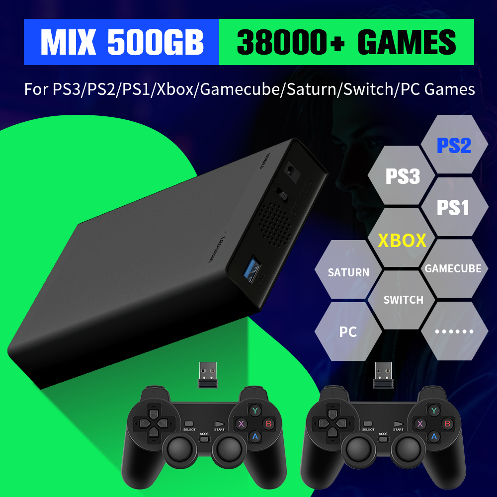 Retro Gaming Devices - قرص صلب للألعاب بسعة 500 جيجابايت