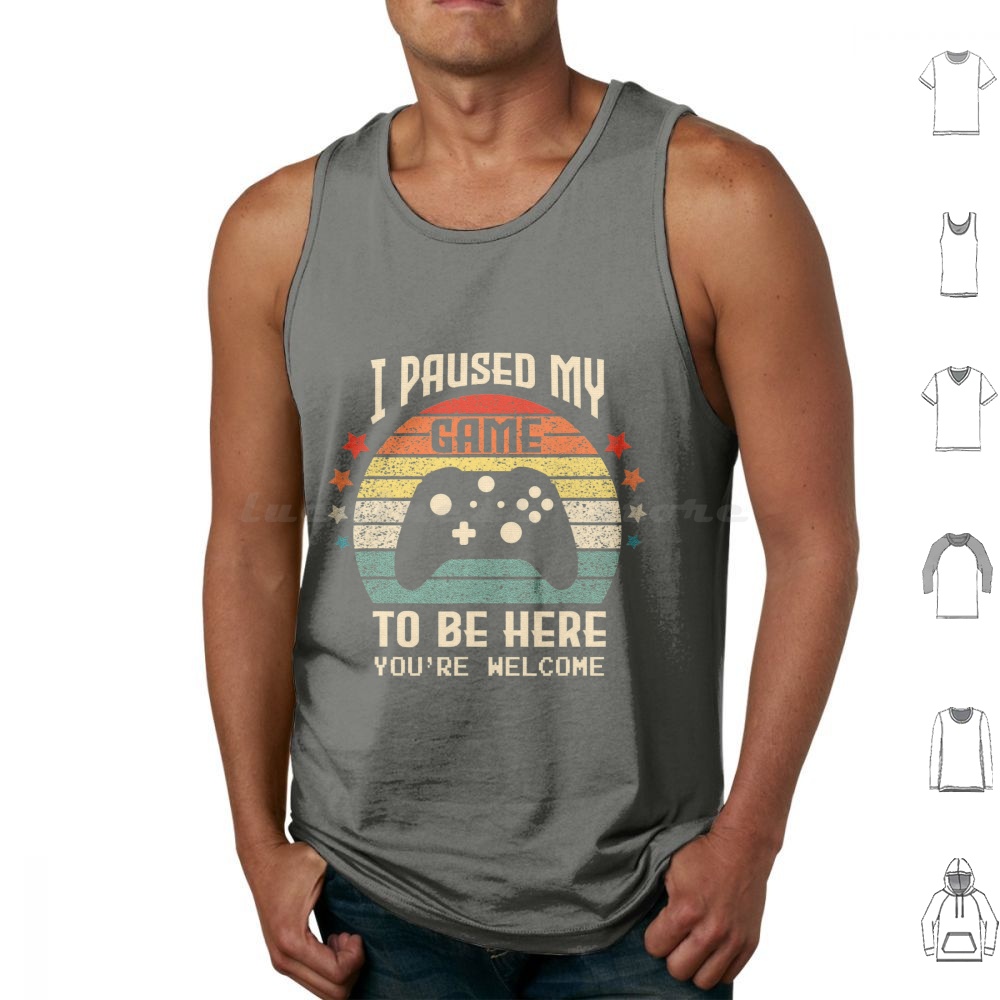 Retro Gaming Gifts For Men - لقد أوقفت لعبتي أن أكون هنا