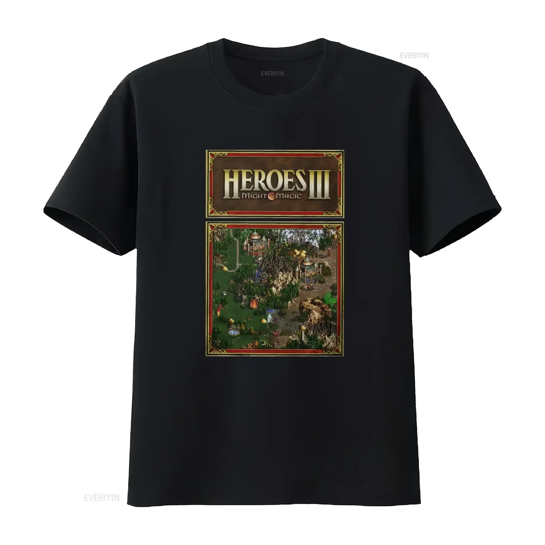 Retro Gaming Shirt - تي شيرت Heroes Map of Might
