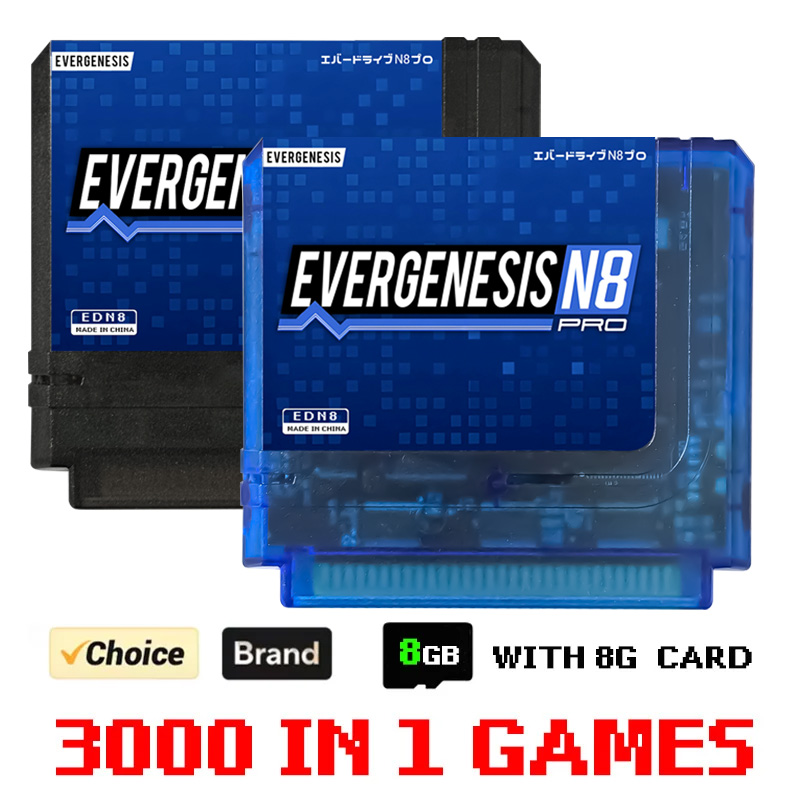 3000 في 1 بطاقة الألعاب ED N8  - مراجعة Retro Gaming Room وسعره