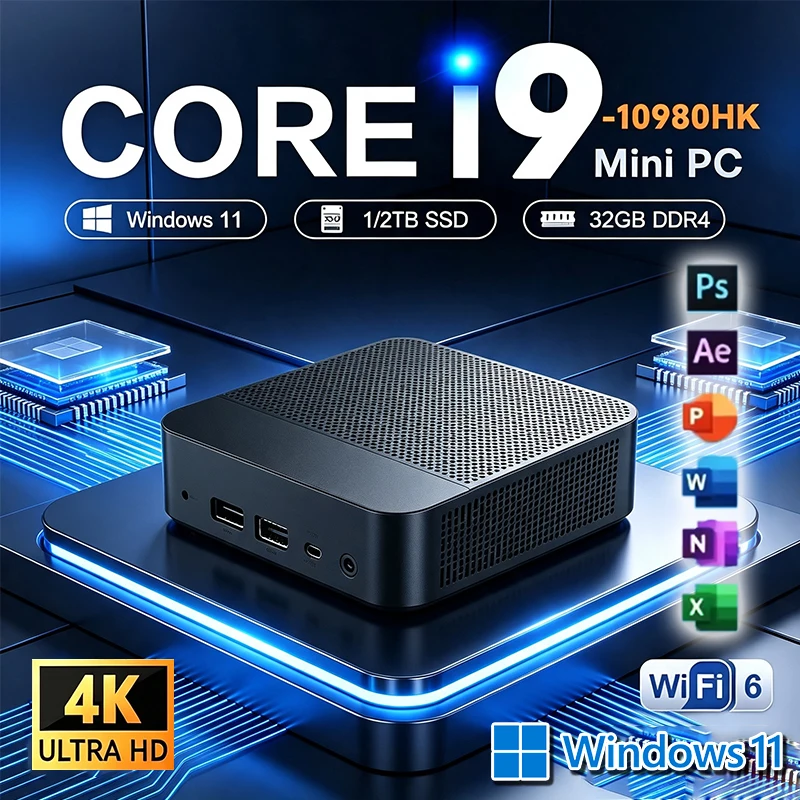 2026 ميني كمبيوتر ويندوز 11 بر - مراجعة Retro Gaming Mini Pc وسعره