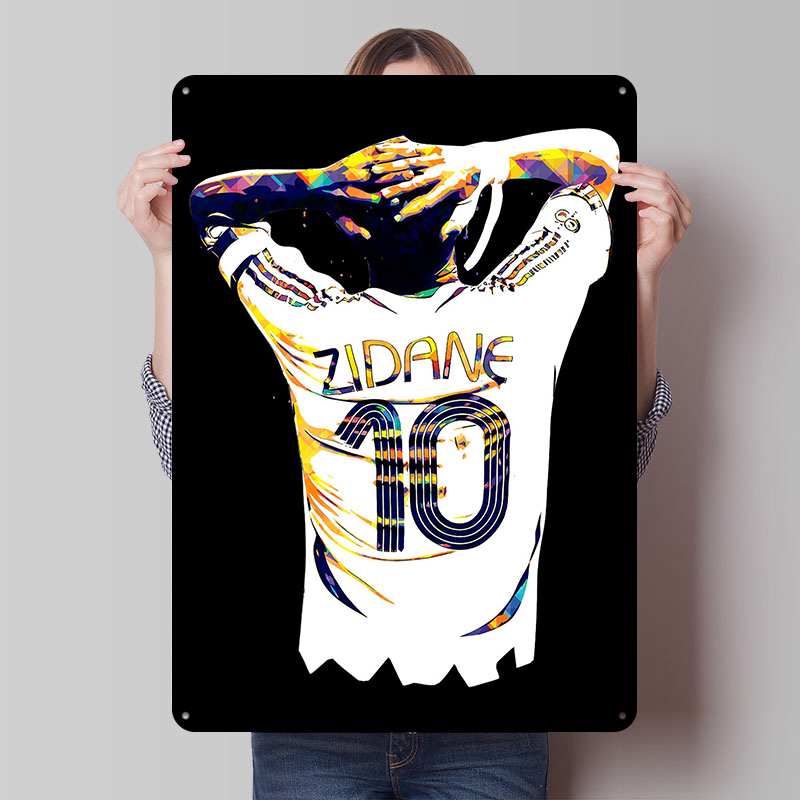 لوحة معدنية مخصصة بتصميم قميص  - مراجعة Retro Gaming Jersey وسعره