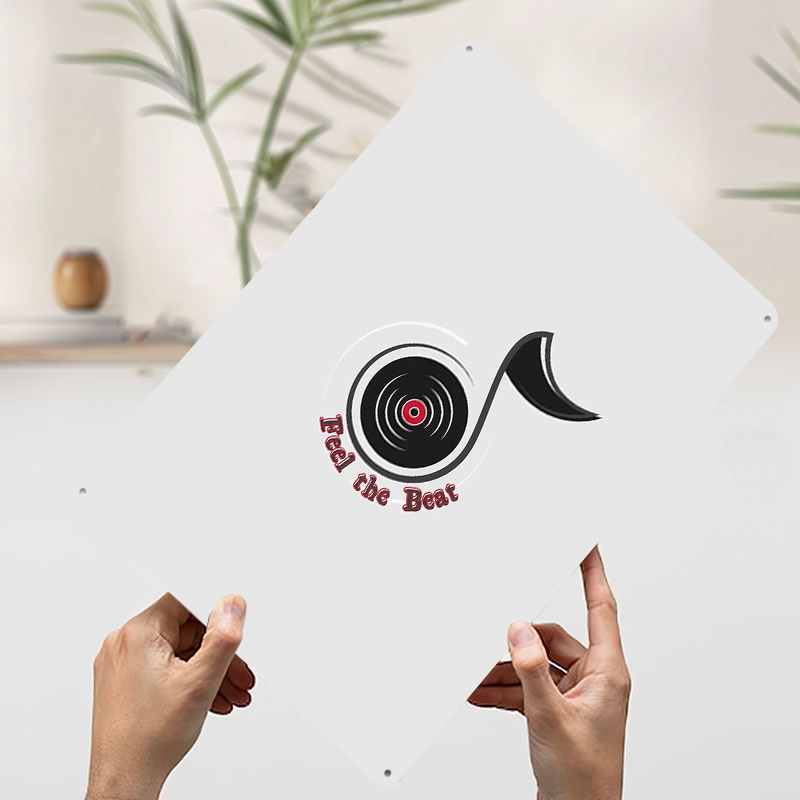 لوحة معدنية عتيقة بتصميم شعار  - مراجعة Retro Gaming Logo وسعره