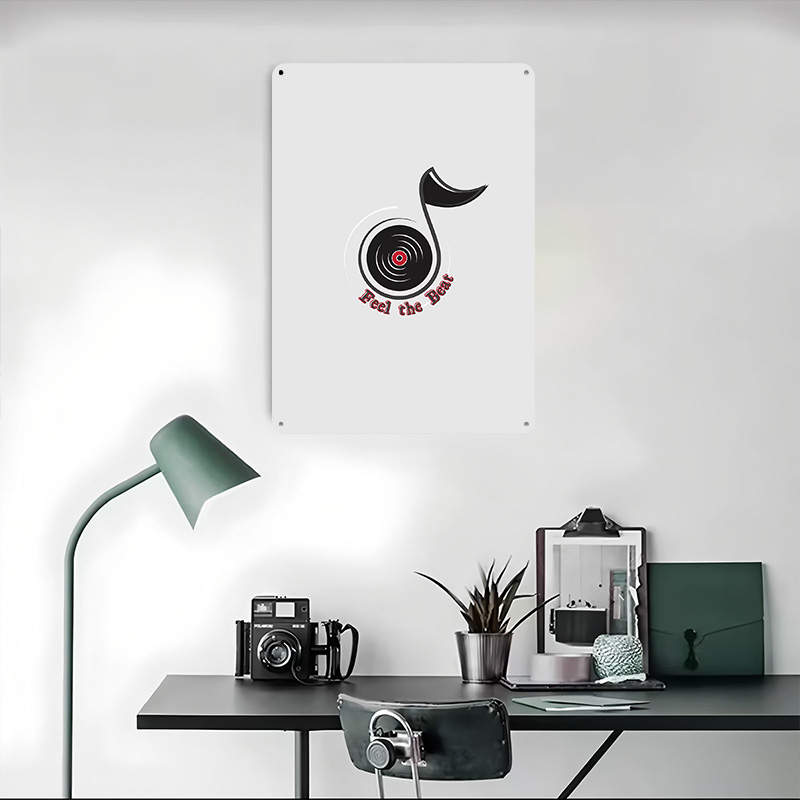 لوحة معدنية عتيقة بتصميم شعار  - مراجعة Retro Gaming Logo وسعره