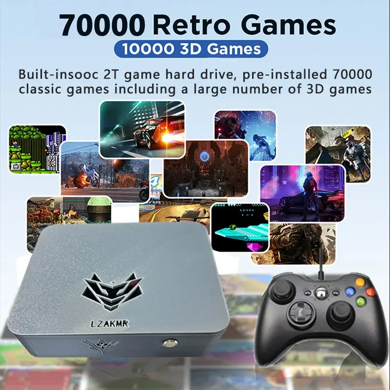 جهاز ألعاب AK1 Pro بنظام مزدوج - مراجعة Retro Gaming Mini Pc وسعره