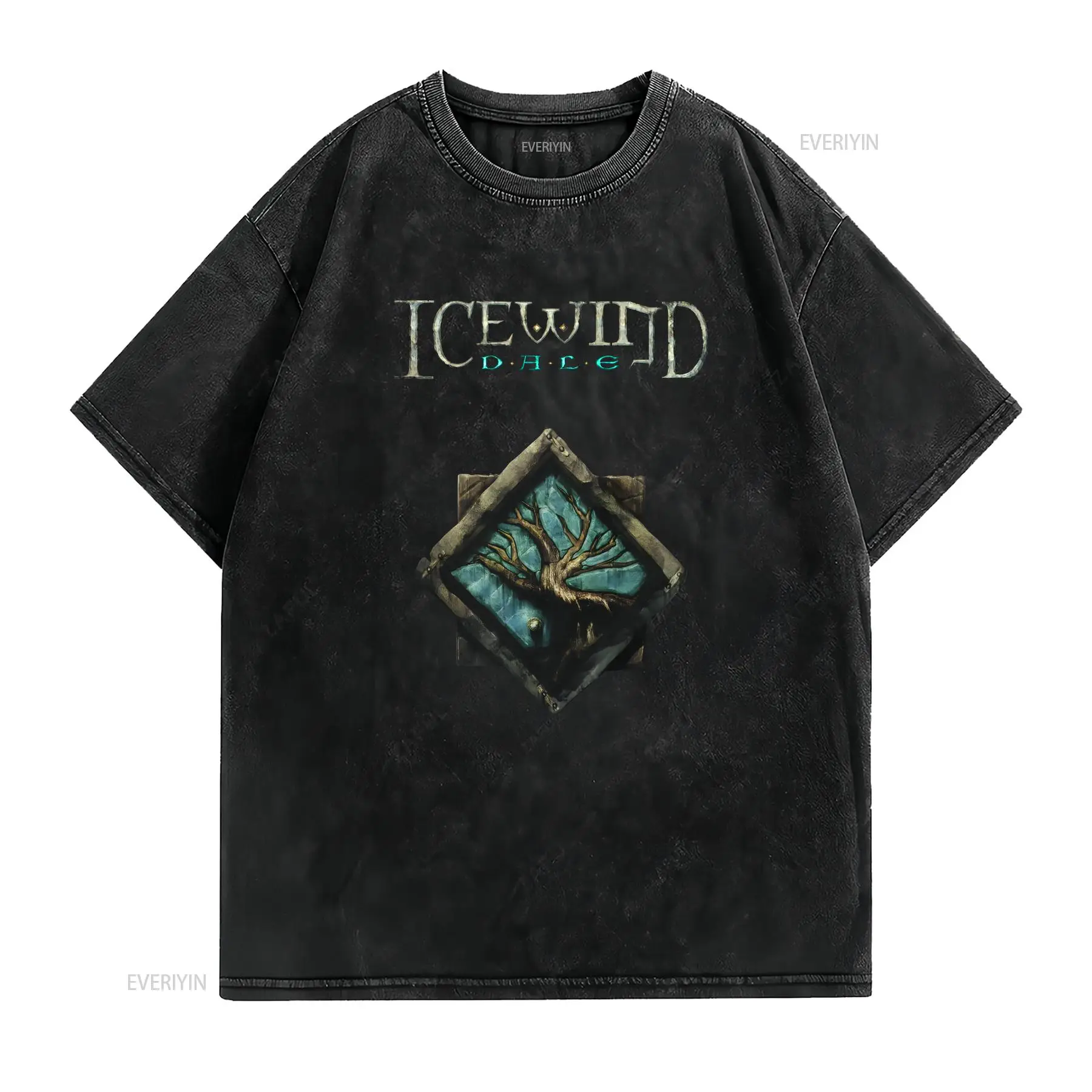 تي شيرت Icewind Dale Logo Clas - مراجعة Retro Gaming Logo وسعره