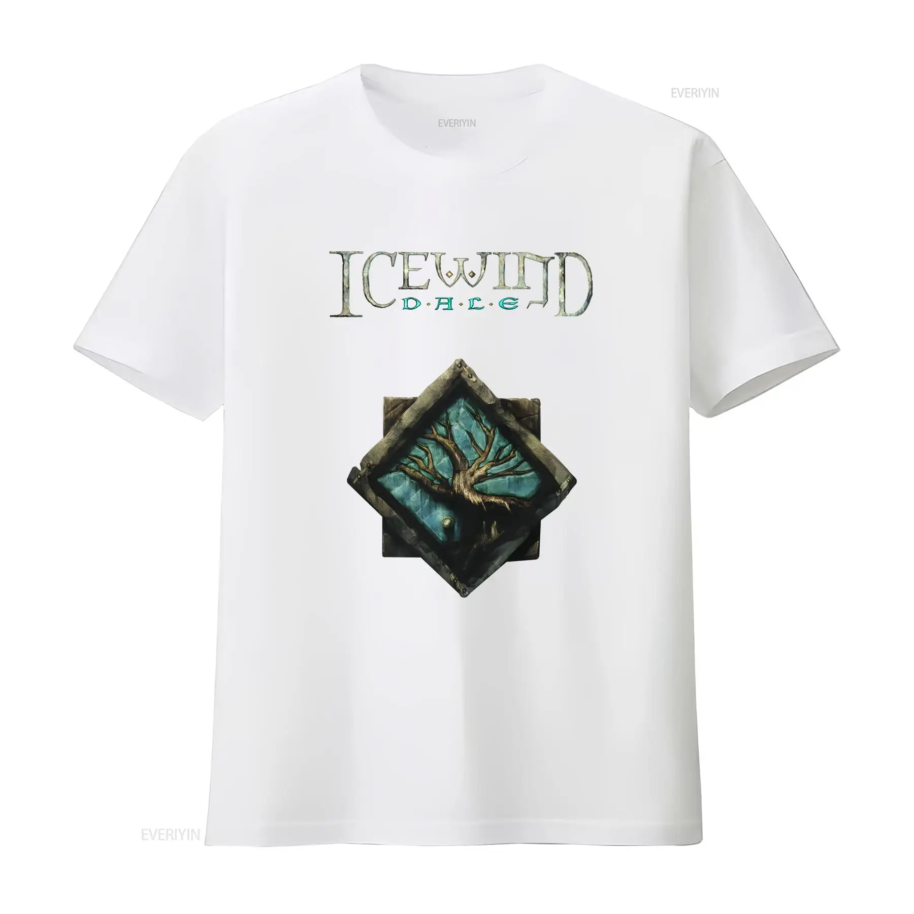 تي شيرت Icewind Dale Logo Clas - مراجعة Retro Gaming Logo وسعره
