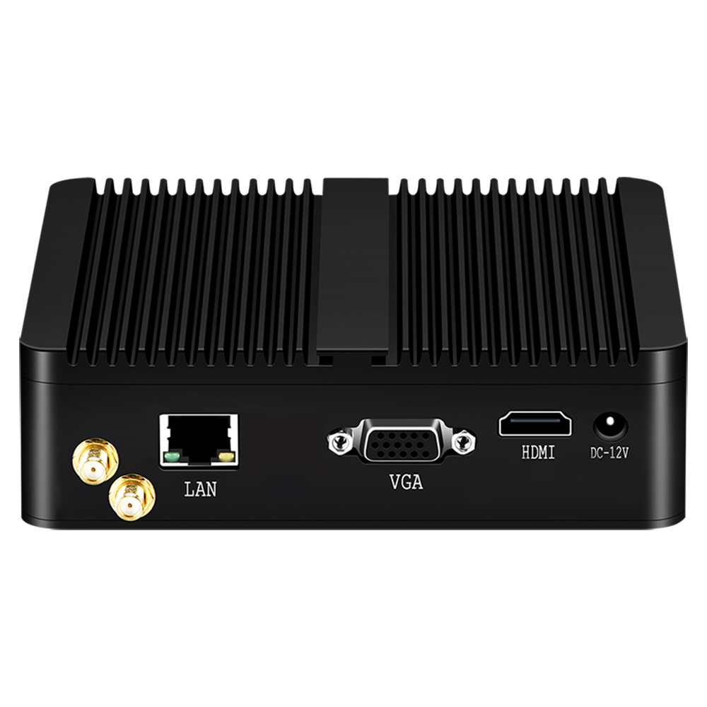XCY بدون مروحة كمبيوتر صغير إن - مراجعة Retro Gaming Mini Pc وسعره