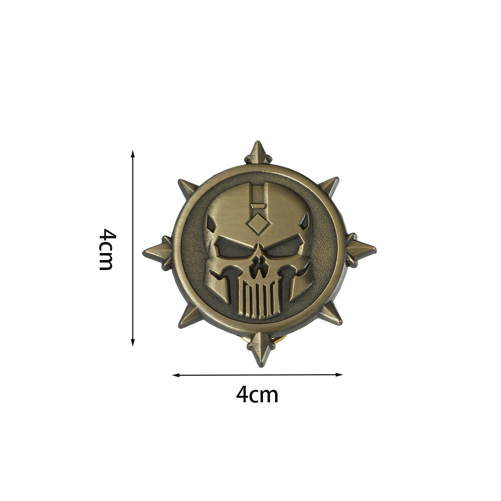 Warhammer 40,000 شارة شعار الخ - مراجعة Retro Gaming Logo وسعره