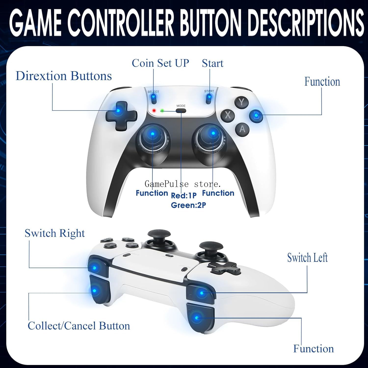 جهاز ألعاب GamePulse 2026 الجد - مراجعة Retro Gaming Emulator Console وسعره