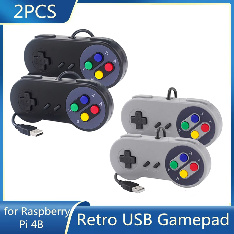 2 قطعة من أجهزة التحكم بالألعا - مراجعة Raspberry Pi Retropie وسعره