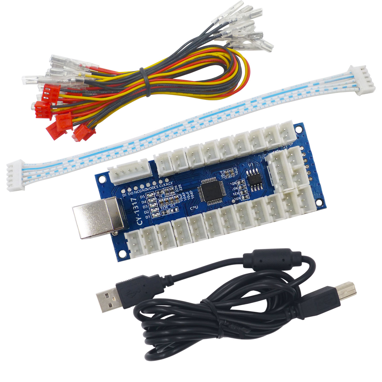 SJ @ JX ممر USB التشفير LED زر - مراجعة Raspberry Pi Retropie وسعره