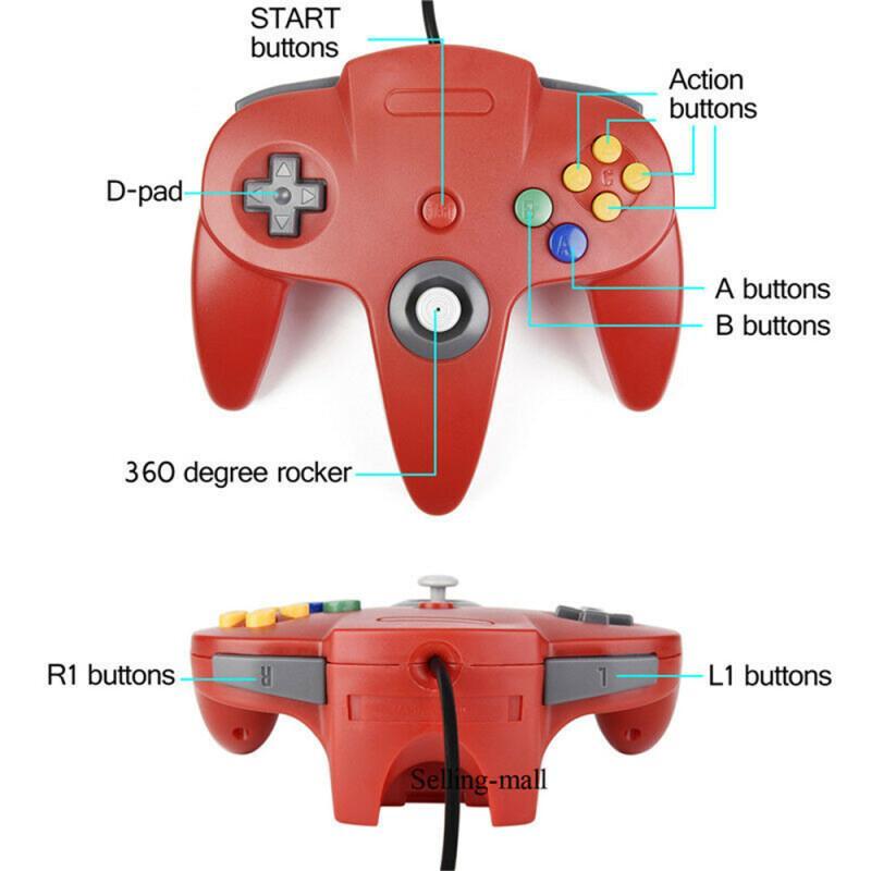 N64 تحكم كلاسيكي USB سلكي عن ب - مراجعة Retro Gaming Corps وسعره