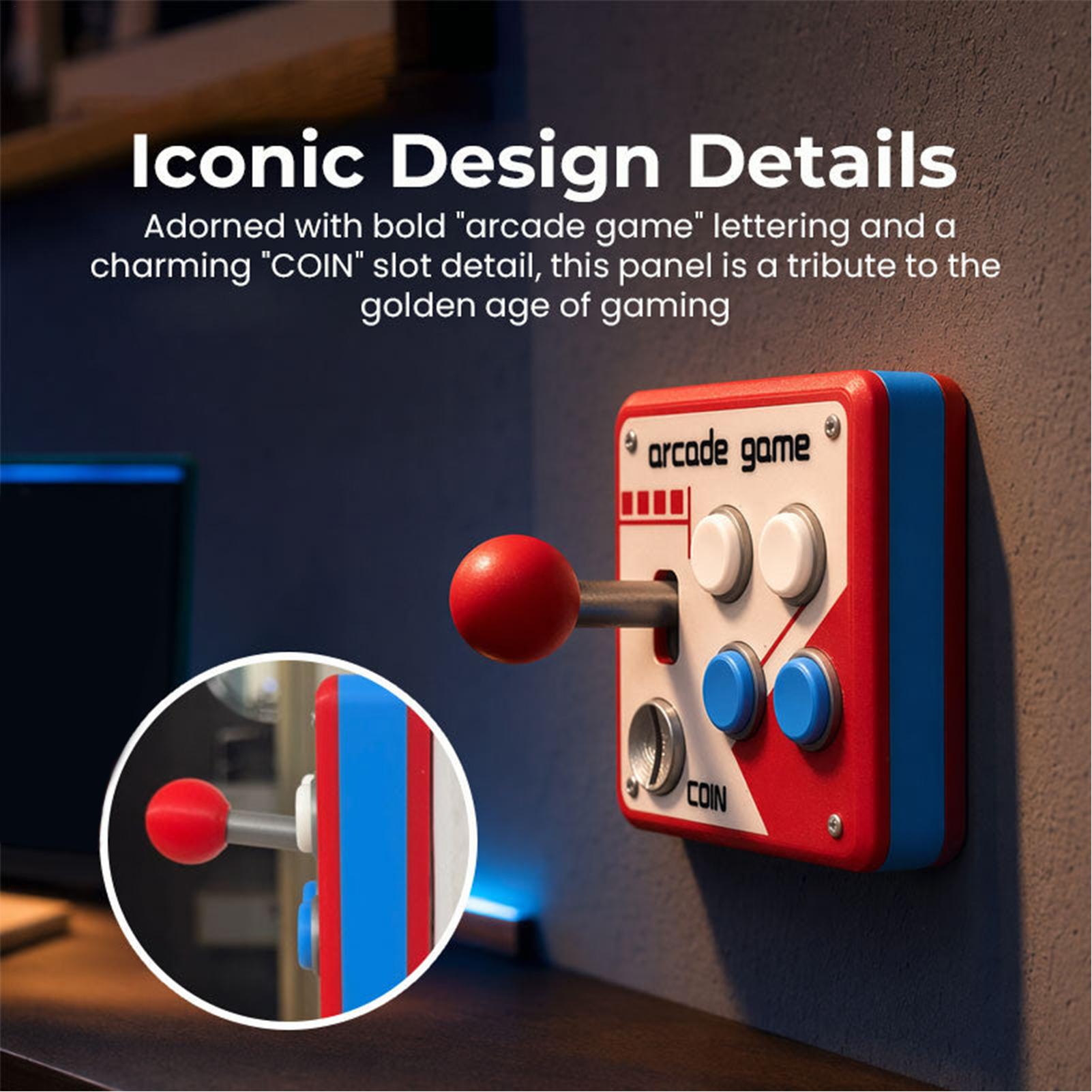 غطاء مفاتيح إضاءة بتصميم ألعاب - مراجعة Retro Gaming Room وسعره