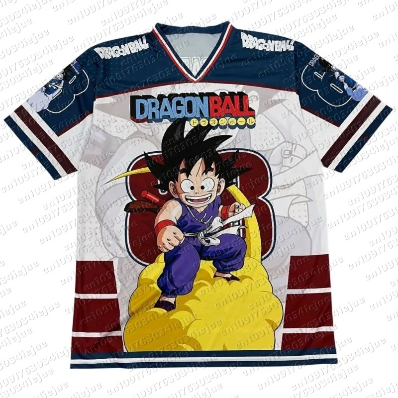 قميص دراغون بول كيد غوكو بتصمي - مراجعة Retro Gaming Jersey وسعره