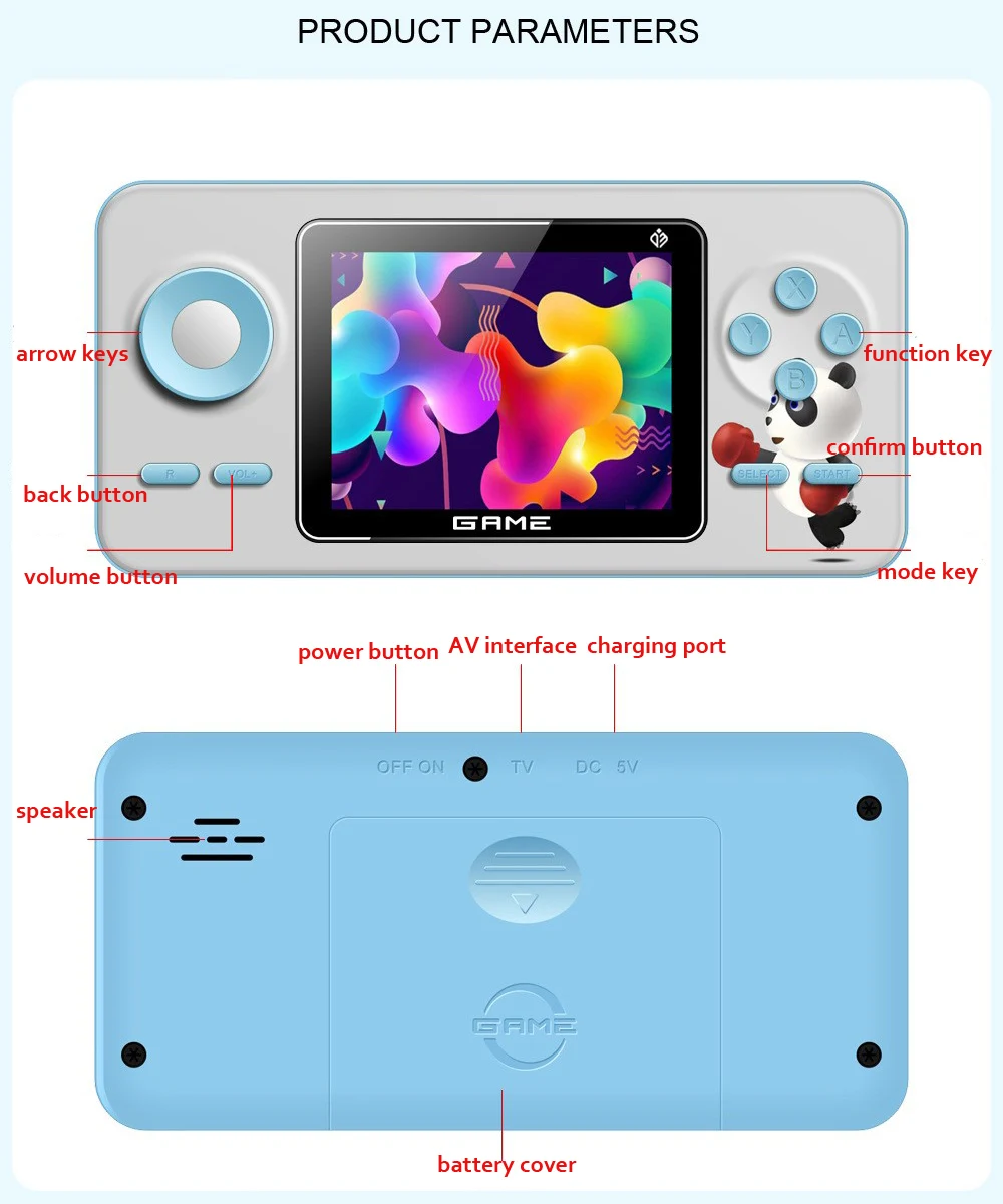 جهاز ألعاب فيديو ريترو جديد S5 - مراجعة Retro Gaming Devices وسعره
