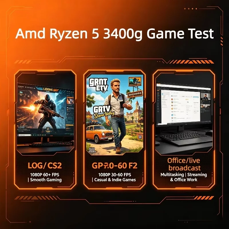 معالج AMD Ryzen 5 3400G AM4 لل - مراجعة Amd Cpu Ryzen 5 وسعره