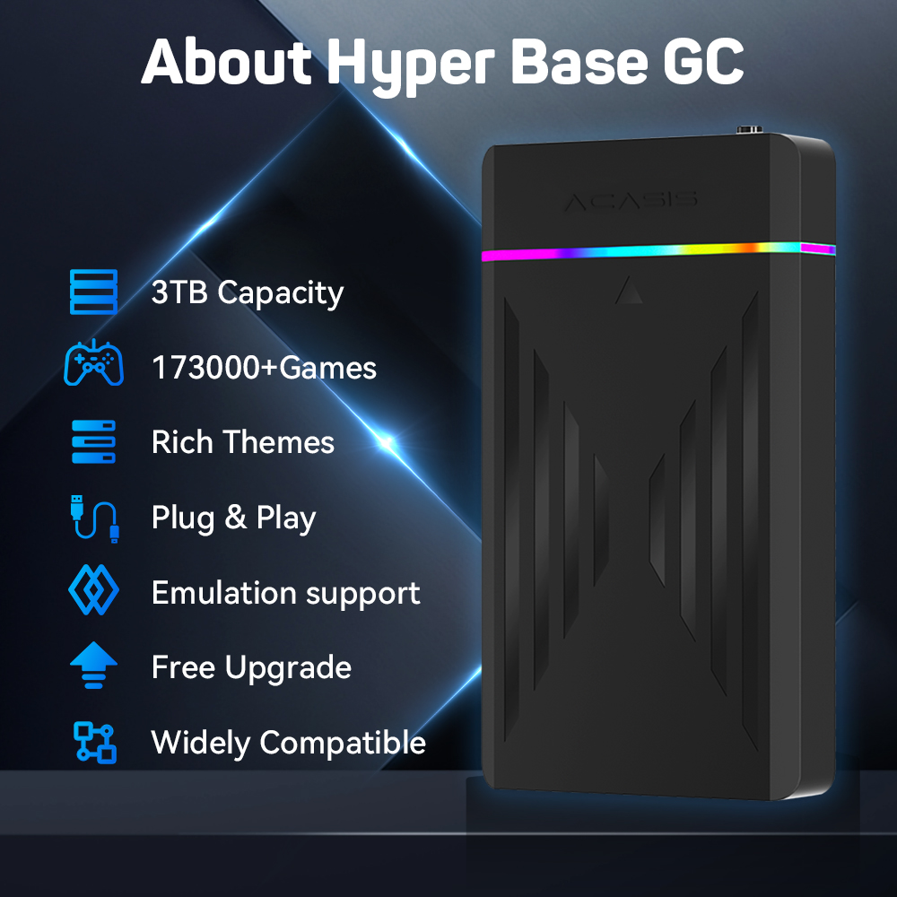 3 تيرابايت محمول للألعاب HDD L - مراجعة Retro Gaming Mini Pc وسعره